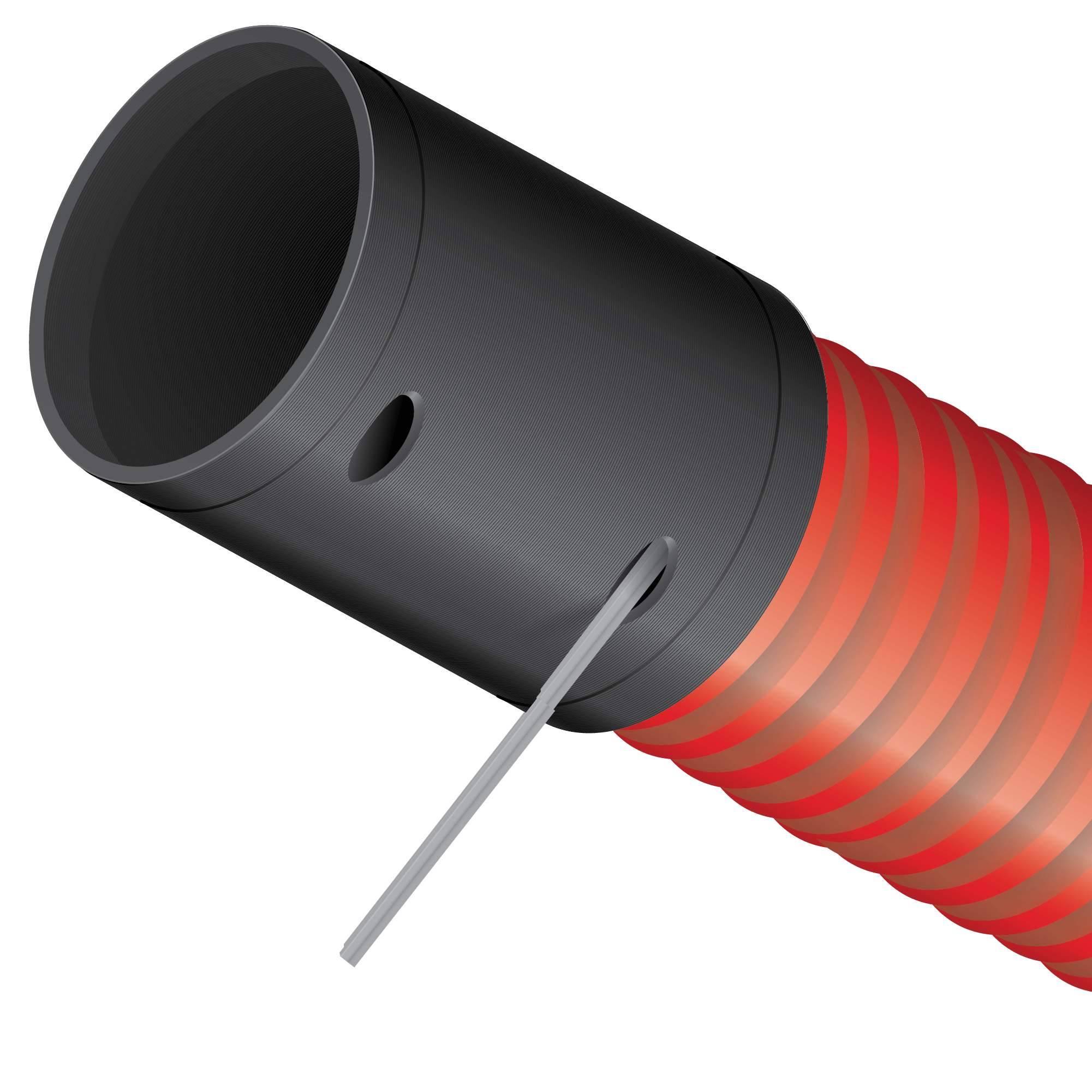 Quick, field assembly couplers or adapters to join different material types