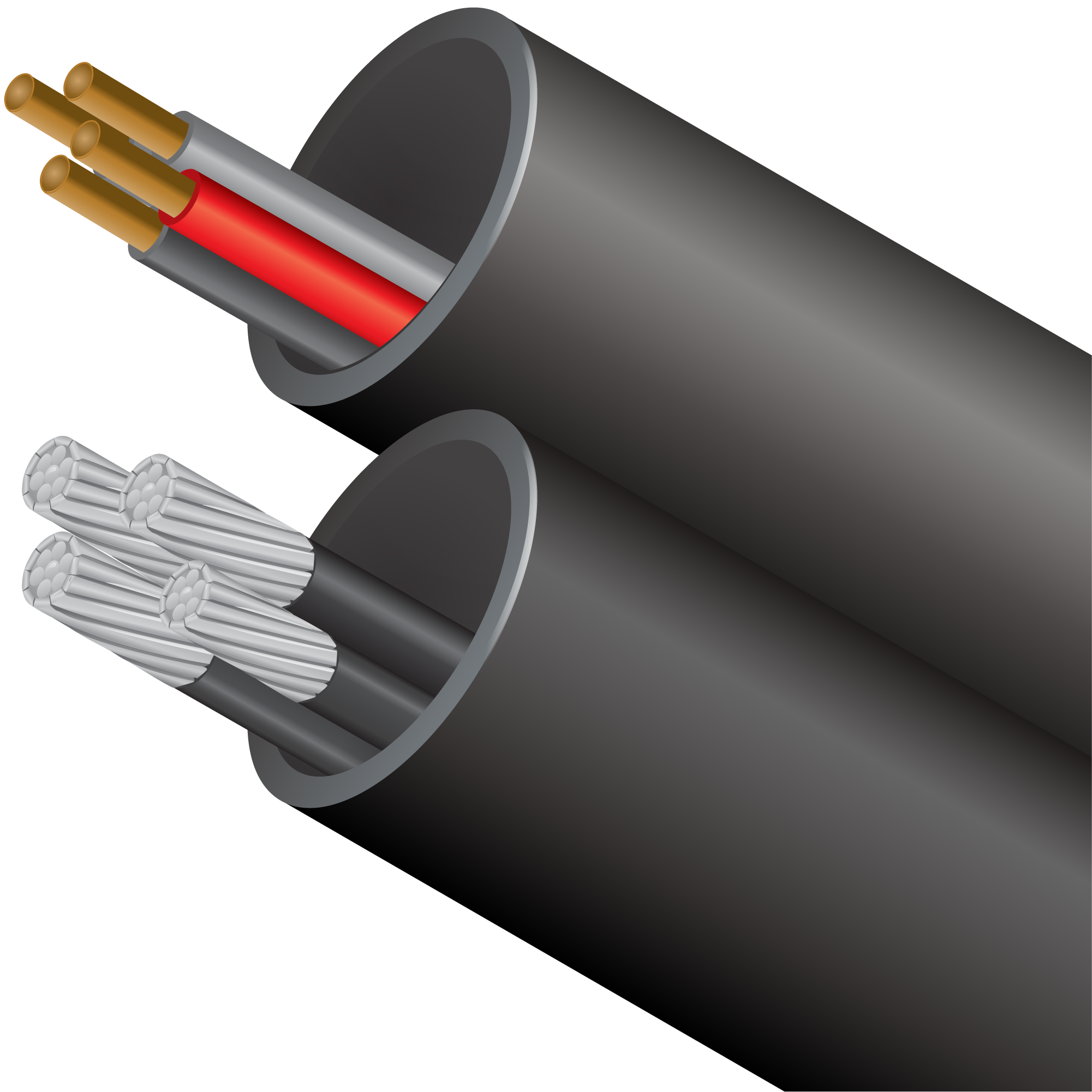With Cable-in-Conduit (CIC), your choice of cable is factory pre-installed allowing for one-step placement of conduit and cable. 