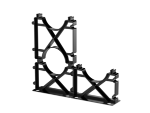 Available in intermediate and base configurations that snap into place, Duct Spacers are used to support duct arrays within trenches. Made from high-impact polymers, Duct Spacers can support heavy loads in direct bury installations while still being lightweight and easy to assemble by hand.