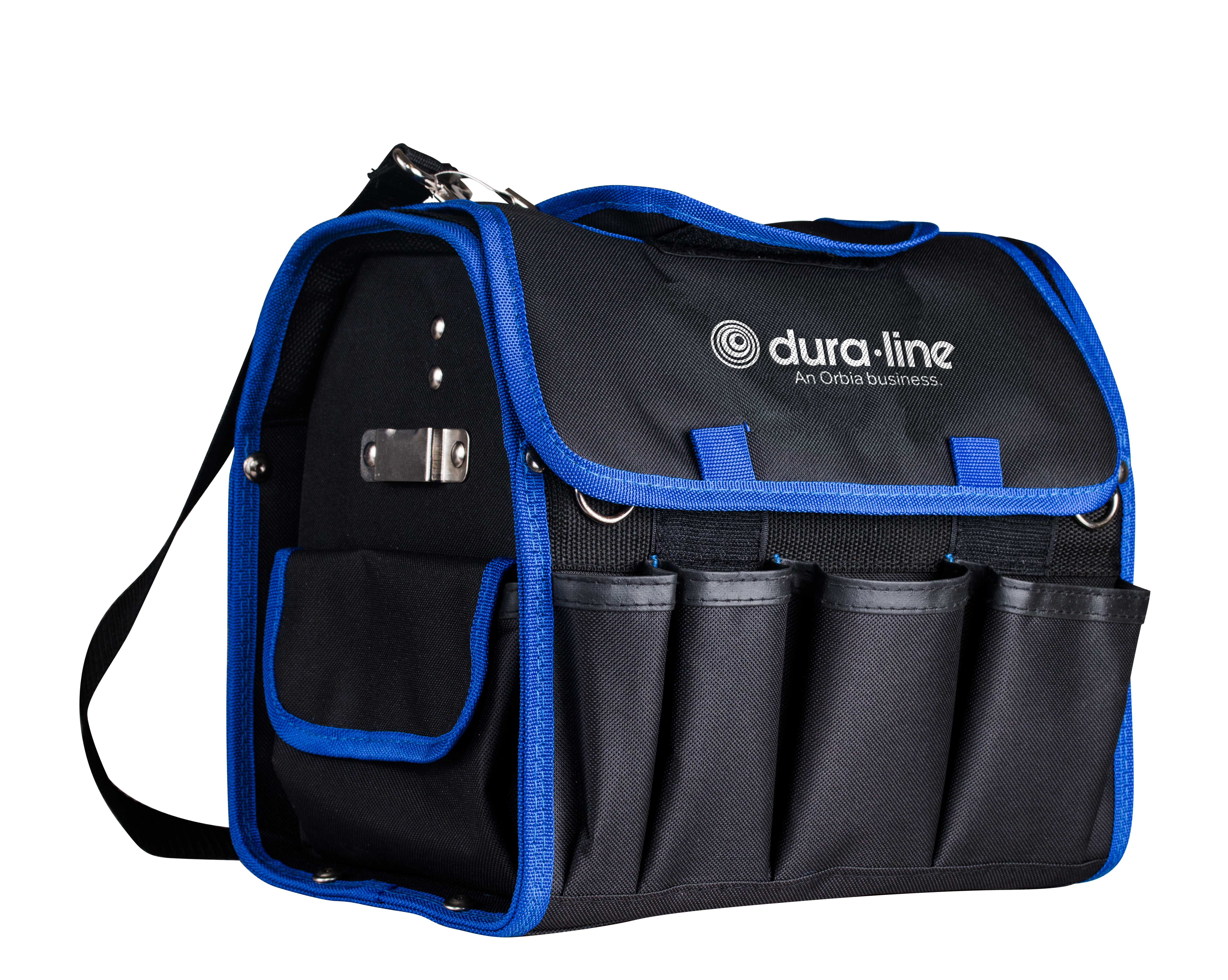 Dura-Line's most requested installation tools for both MicroTechnology and 
Conduit applications packaged into a durable, multi-use tool bag. Tool bag 
also available for individual purchase.